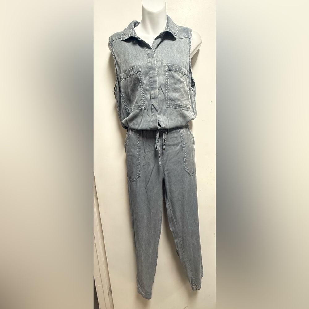 Young Fabulous & Broke Blue Jumpsuit - Picture 2 of 11